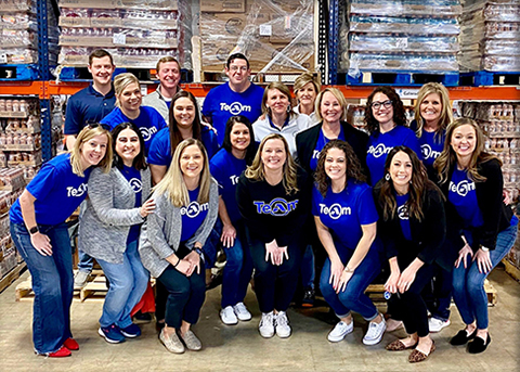 Community Involvement - A Team Food Bank